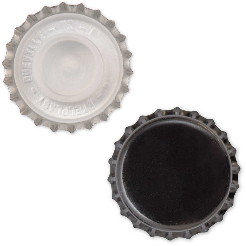 TAPPI CORONA D.29 C/BIDULE CORTO Pz 200 - NERO