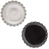 TAPPI CORONA D.29 C/BIDULE CORTO Pz 200 - NERO
