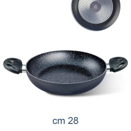 Tegame alluminio antiaderente induzione Bio Stone cm 28