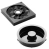 Kit 2 pz Stampo silicone Pavoni Louvre per torta da 17 cm - RagStore
