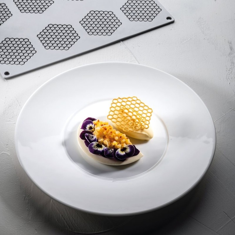 STAMPO IN SILICONE DECORAZIONI NIDO APE HONEYCOMB
