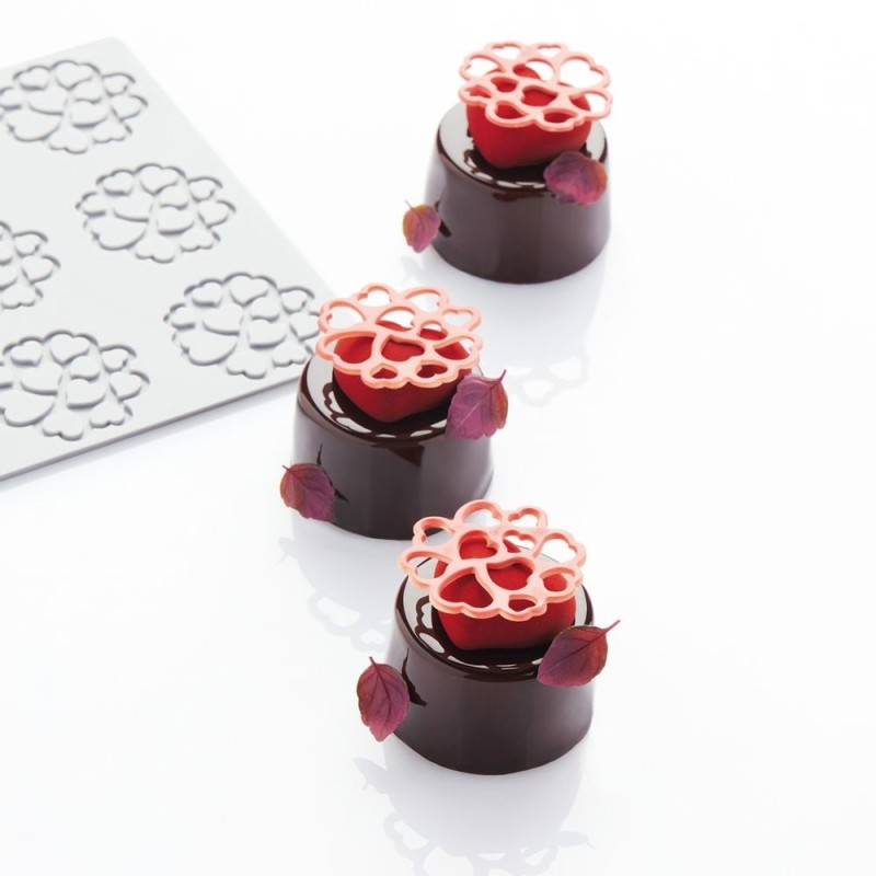 Stampo Silicone Pavoni Hearts 2 PR008 – Decorazioni Dolci | RagStore
