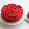 STAMPO IN SILICONE PER TORTA LA VIE EN ROSE CM 18