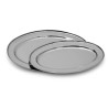 VASSOIO PORTATA OVALE INOX CM 30