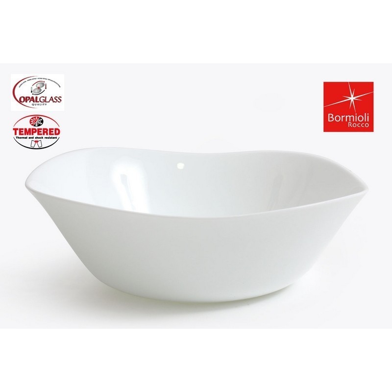 Insalatiera Parma Bianca 24 cm - Piatti Tavola | RagStore