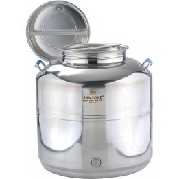 BIDONE OLIO INOX SANSONE EUROPA Lt 50