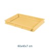 CASSETTA PORTA IMPASTO CHIUSA CM 60x40x7 h AVORIO