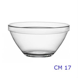 INSALATIERA VETRO POMPEI CM 17