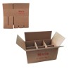 SCATOLA CARTONE MIELE 6 POSTI KG 1 CON DIVISORI