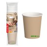 BICCHIERI MONOUSO IN CARTA PER CAPPUCCINO 25 CL - 50 Pz