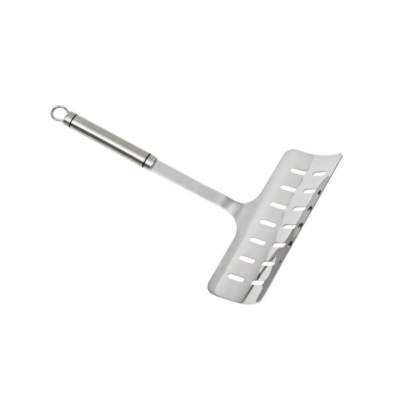 PALETTA PER PESCE INOX OVALY CM 20