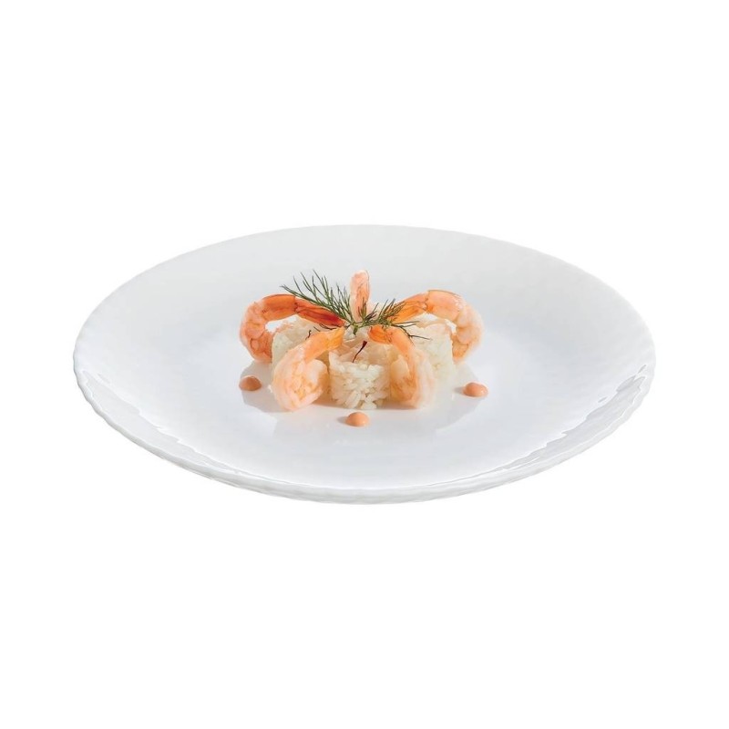 Pampille White Luminarc piatto frutta dolce