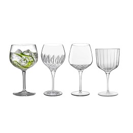 Set 4 calici in vetro Gin tonic Luigi Bormioli