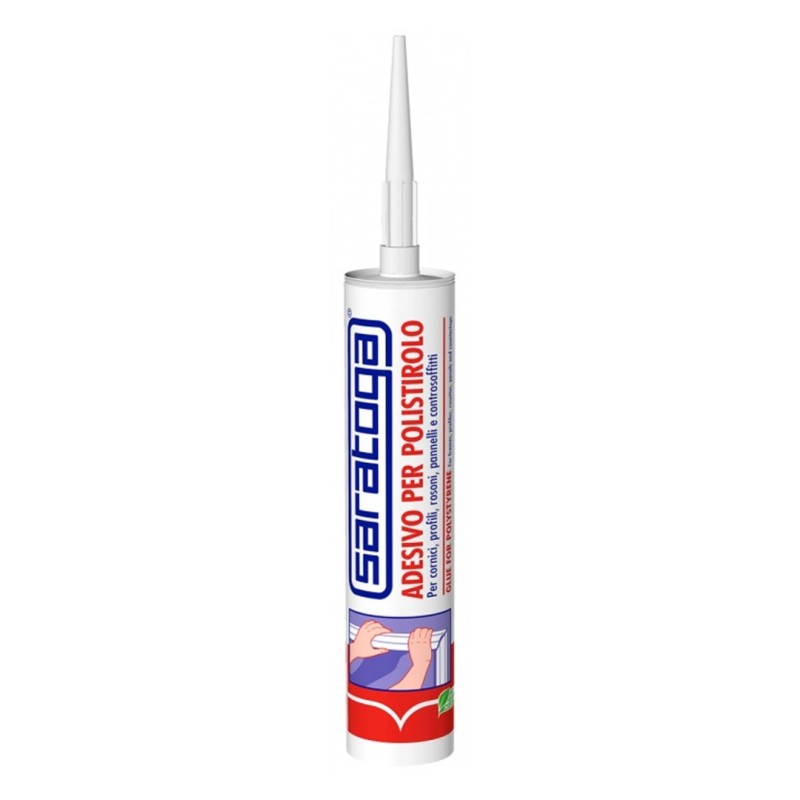 ADESIVO PER POLISTIROLO CARTUCCIA 300 ML - BIANCO