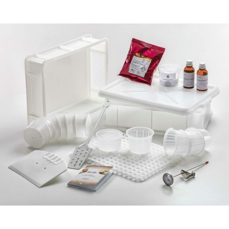 Kit produzione formaggio fai da te