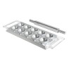 Stampo per Ravioli in Alluminio Argento - Crea 10 Ravioli 5x5 cm | Ragstore.it