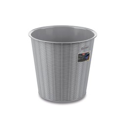 CESTINO GETTA CARTA IN PLASTICA ELEGANCE 10 LT STONE GREY
