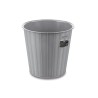 CESTINO GETTA CARTA IN PLASTICA ELEGANCE 10 LT STONE GREY
