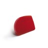 RASCHIETTO PASTICCERIA PLASTICA BASE LISCIA ROSSO