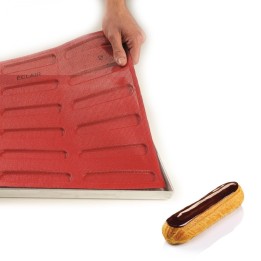 STAMPO IN SILICONE MICROFORATO PER ECLAIR CM 40x30