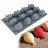 STAMPO IN SILICONE PER 12 PALLONCINI BALLON CM 6x4
