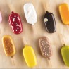 STAMPO IN SILICONE PER GELATI CAPRI CON 50 STECCHI