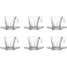 Set 6 Tazzine da Caffè Espresso Casablanca 70ml | RagStore