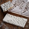 Stampo professionale per 3 tavolette Cioccolato Fragment - Pavoni