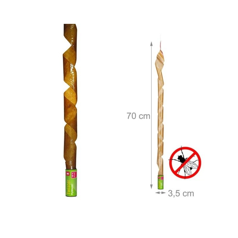 ACCHIAPPAMOSCHE ADESIVO ZIG ZAG 4 Pz