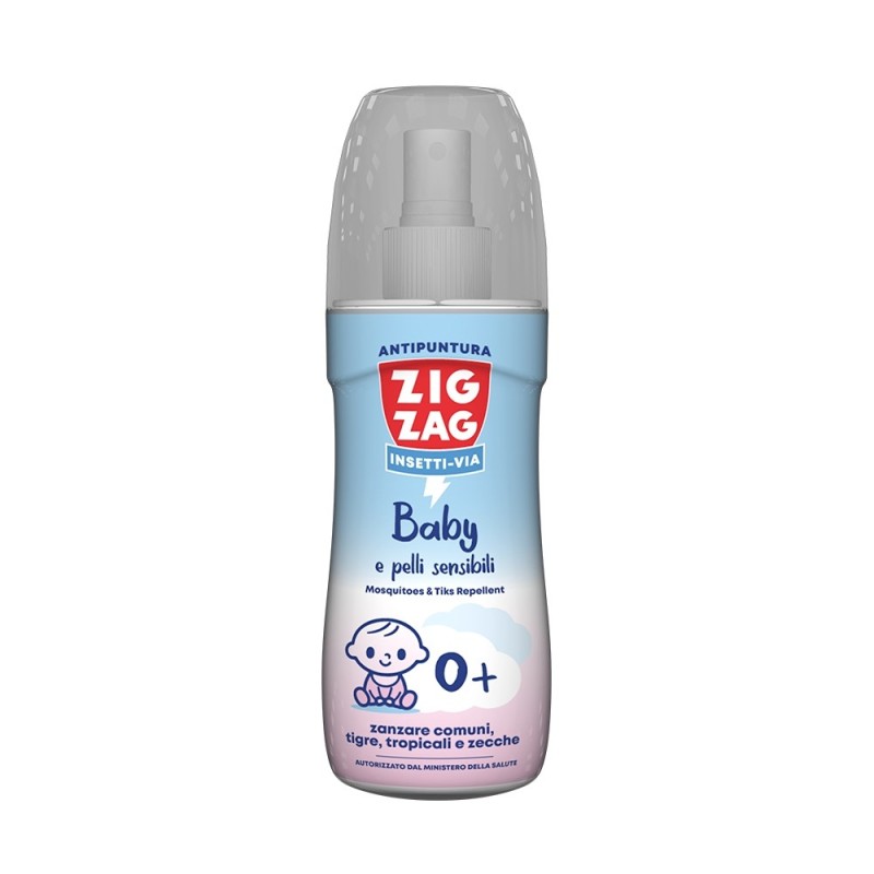 REPELLENTE ANTIZANZARE INSETTI VIA BABY 0+ 100 ml VAPO