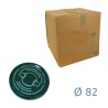 TAPPI BARATTOLI Ø 82 VERDE CON FLIP Pz 750