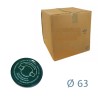 TAPPI BARATTOLI Ø 63 VERDE CON FLIP Pz 1430