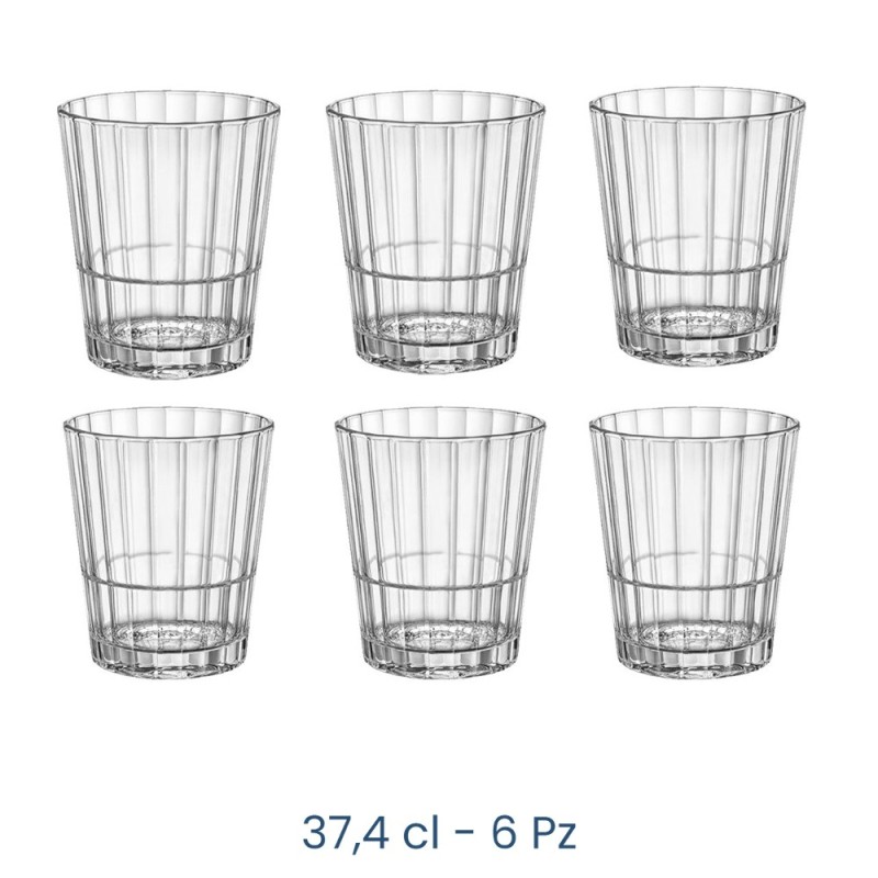 BICCHIERI OXFORD BAR ACQUA DOF 37,4 cl Pz 6