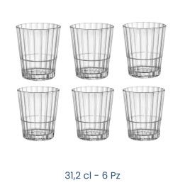 BICCHIERI OXFORD BAR VINO ROCKS 31,2 cl Pz 6