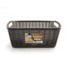 CASSETTINA LA CANESTRINA PLASTICA CM 31x21x13 TORTORA