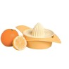 SPREMIAGRUMI MANUALE IN PLASTICA FOLIA GIALLO