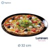 Piatto per pizza diametro 32 cm Moderno colore Nero