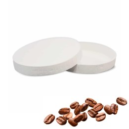 COPERCHIO PER BICCHIERI CAFFE' IN CARTA - 100 Pz BIANCHI