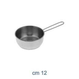 CASSERUOLA ACCIAIO INOX ECOLINE CM 12