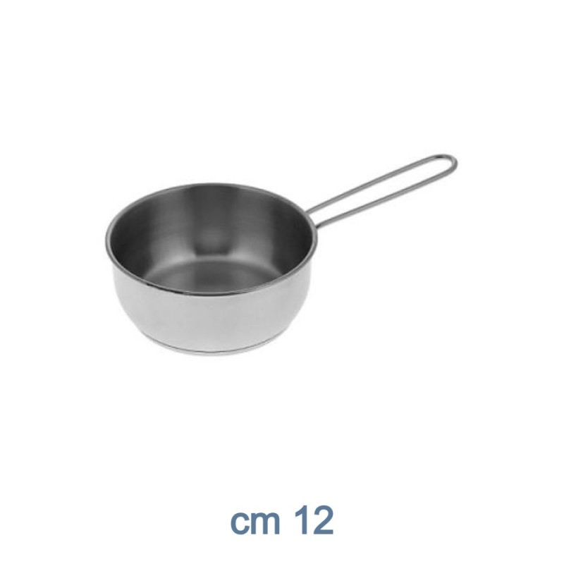 CASSERUOLA ACCIAIO INOX ECOLINE CM 12