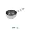 CASSERUOLA ACCIAIO INOX ECOLINE CM 12