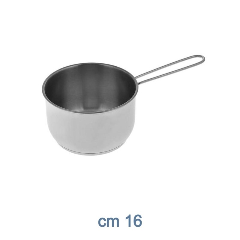 CASSERUOLA ACCIAIO INOX ECOLINE CM 16