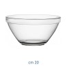 INSALATIERA VETRO POMPEI CM 20