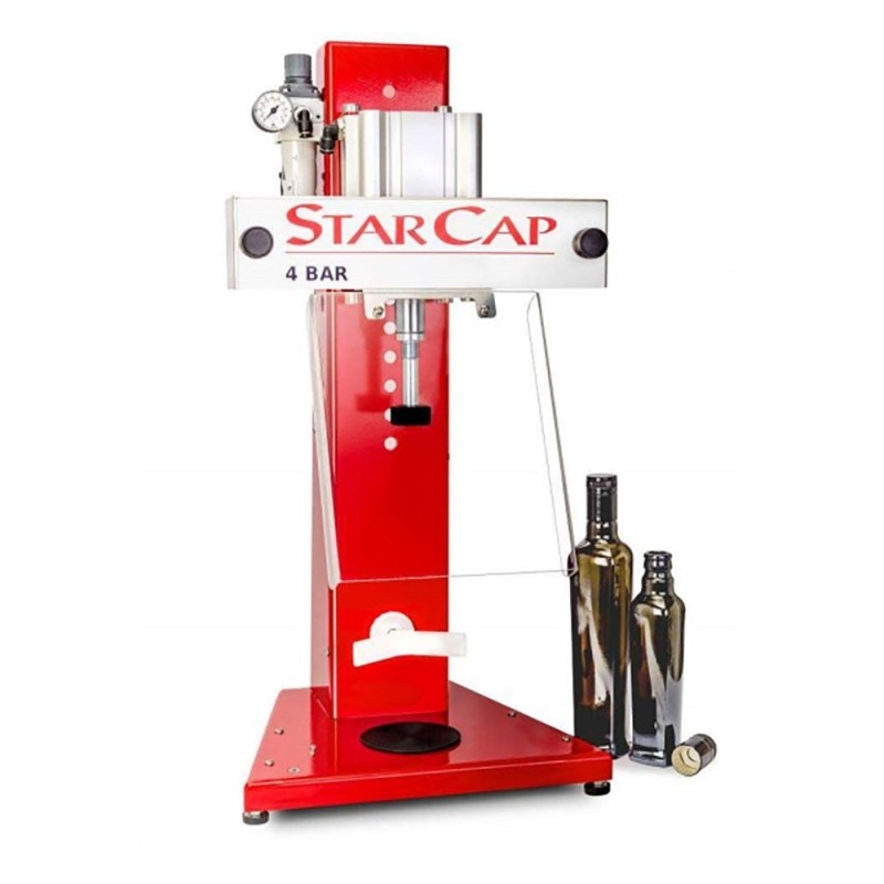 TAPPATRICE PNEUMATICA STARCAP CON KIT PER TAPPI A PRESSIONE