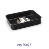 TEGLIA ALLUMINIO ANTIADERENTE JUMBO CM 30x22