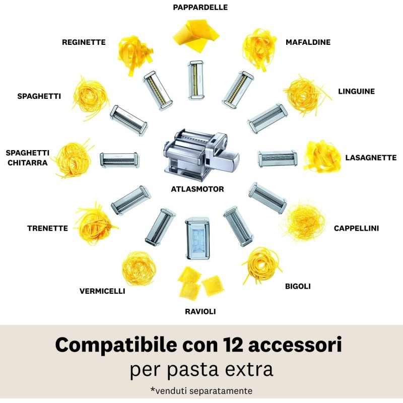 Accessori compatibili con macchina pasta atlasmotor Marcato