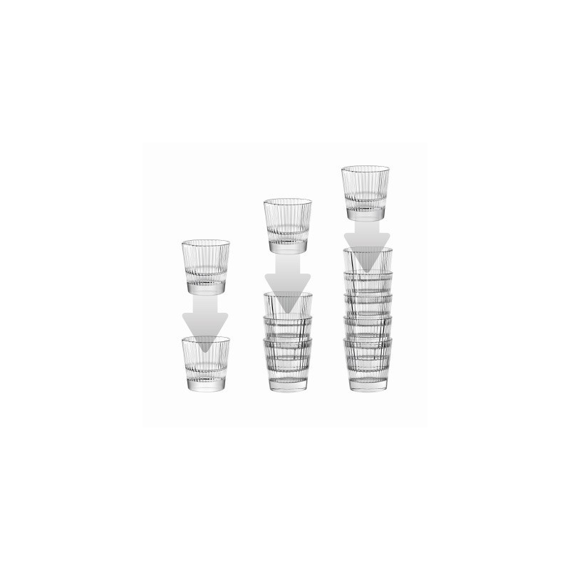 BICCHIERE IN VETRO DIVA ACQUA 37 cl - Pz 6