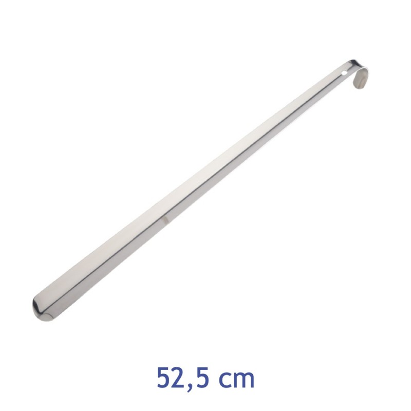 CALZASCARPE LUNGO INOX CON GANCIO CM 52