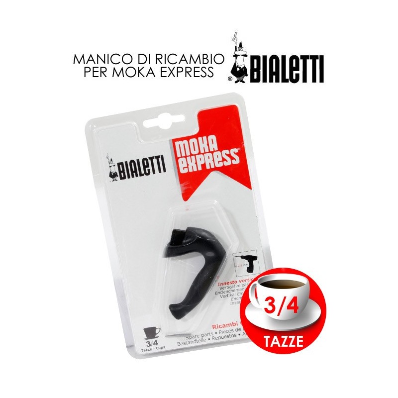 MANICO CAFFETTIERA MOKA BIALETTI 3 - 4 Tz