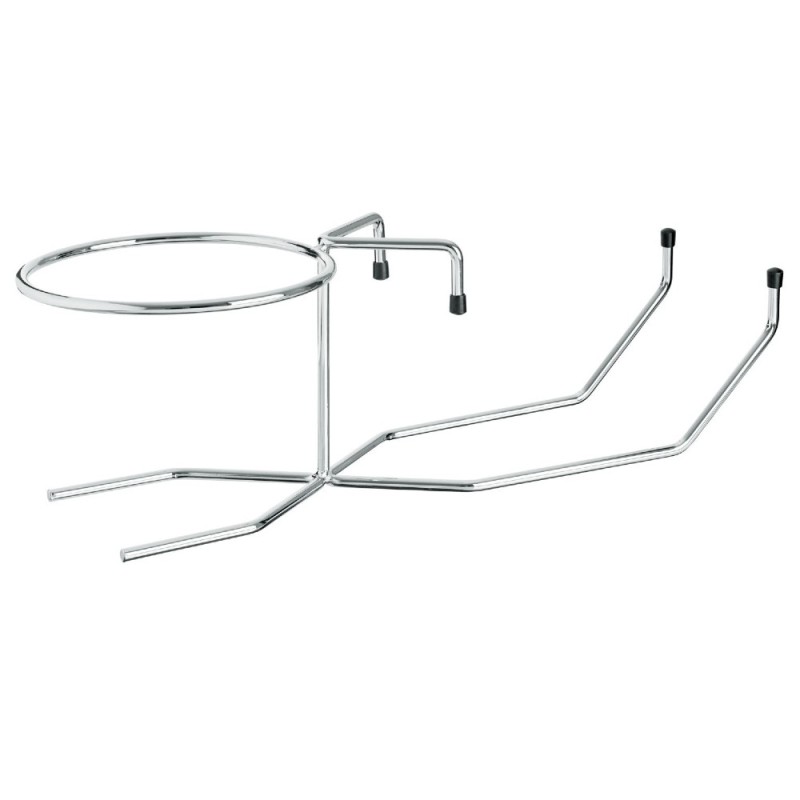 SUPPORTO DA TAVOLO PORTA SECCHIELLO CHAMPAGNE CM 18